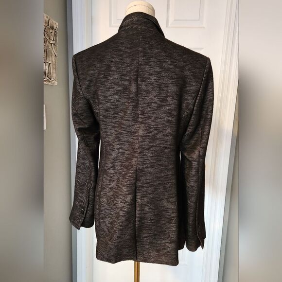 BCBGeneration Dark Grey/Black Boyfriend Blazer - Size Small - Picture 11 of 11